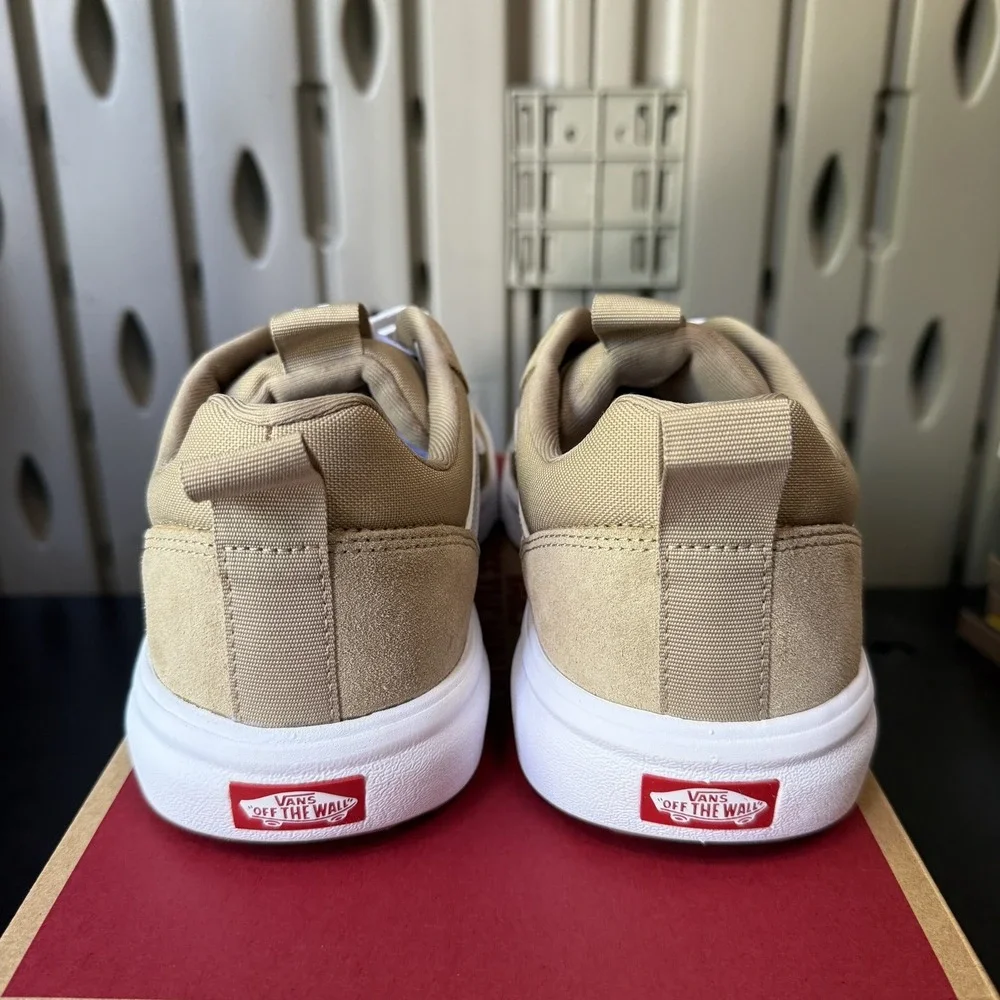 Vans Range EXP Men's Sneakers Shoes Tan Beige Suede Men's Size 12
